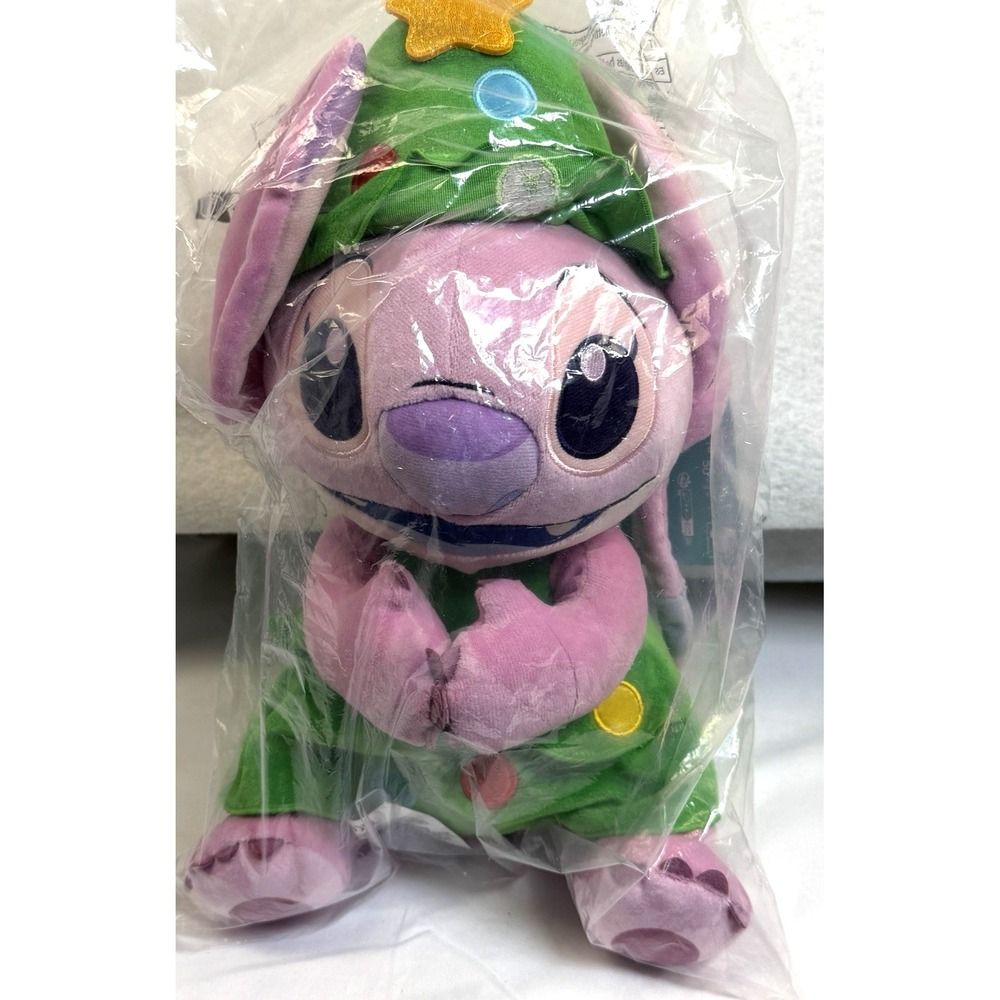Disney Merry Stitchmas Angel Plush Christmas Tree Sealed NWT Holiday Plush